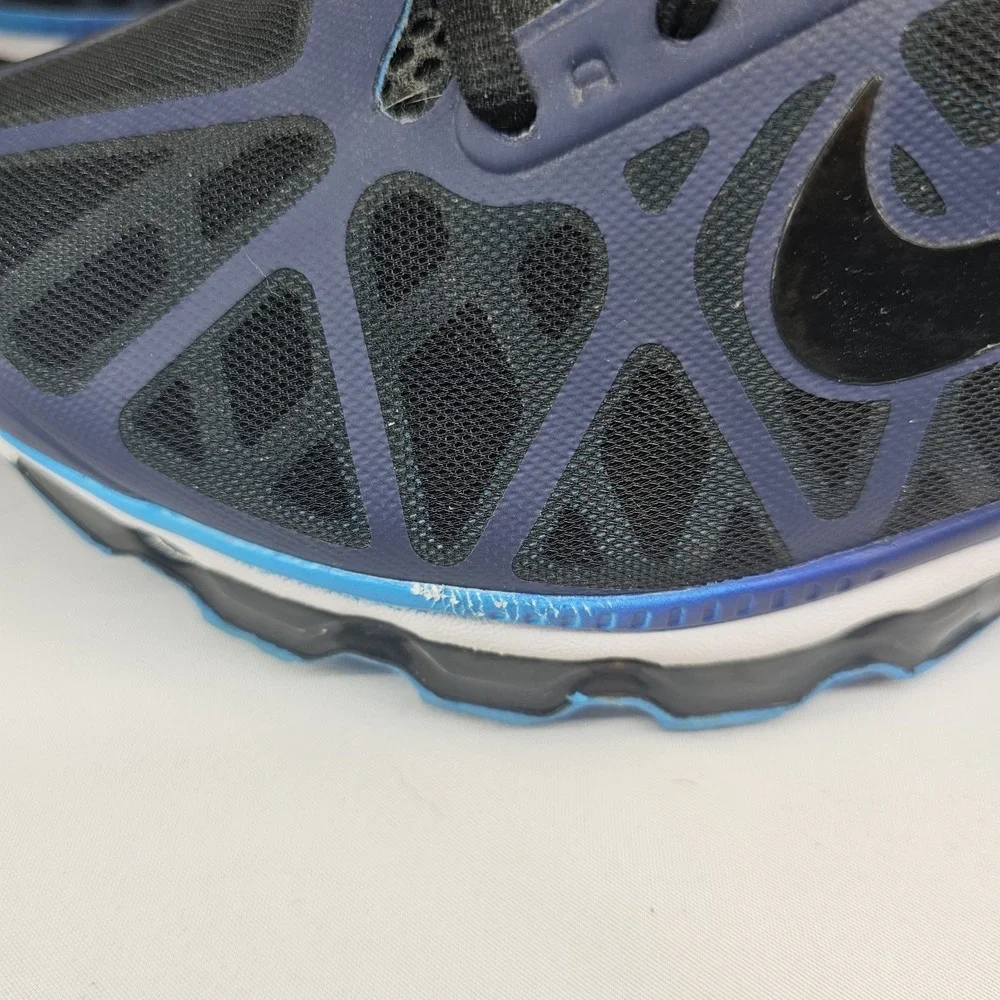 Nike Air Max 2011 Men's 8.5 Binary Blue Black Running Shoes Sneakers 429889-441